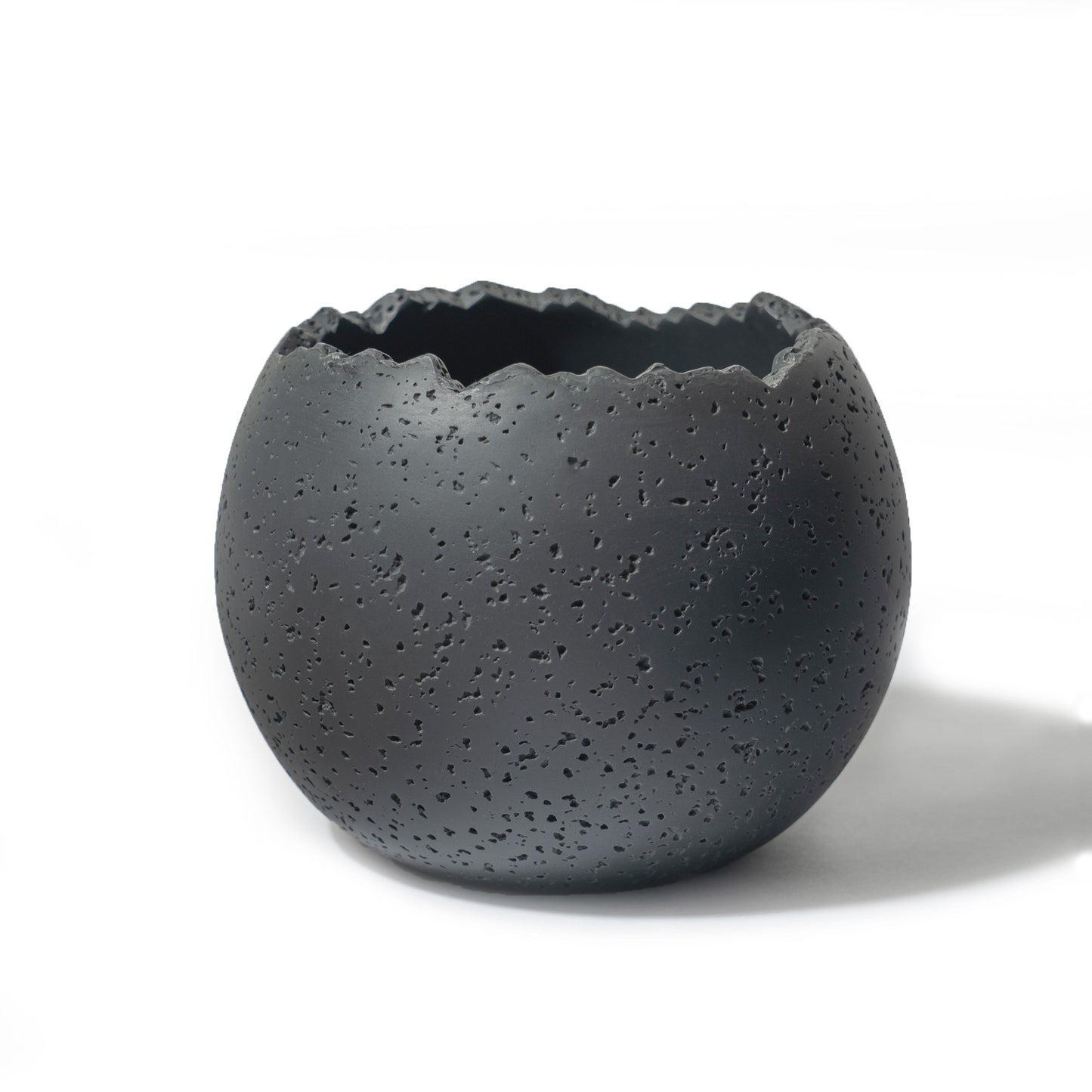 Moon Round Resin Planter