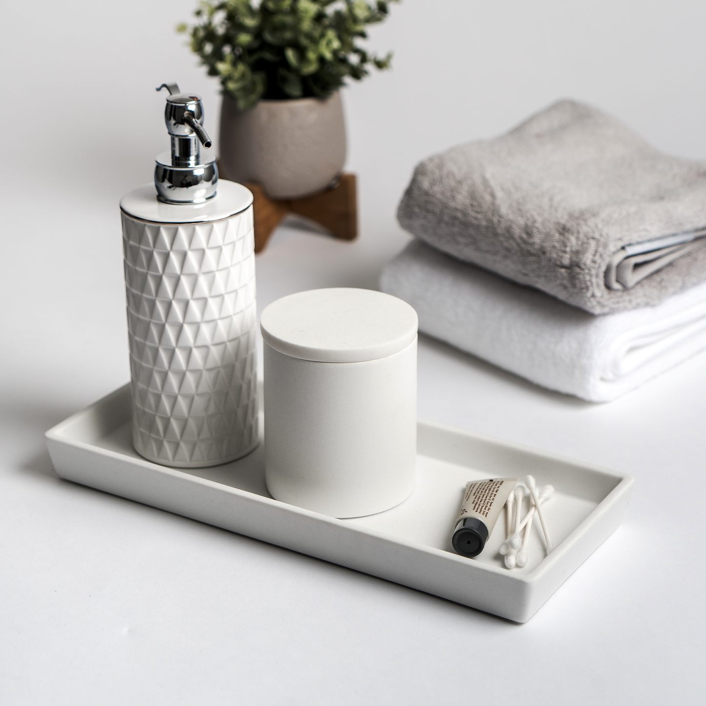 Blanc - White Vanity Tray