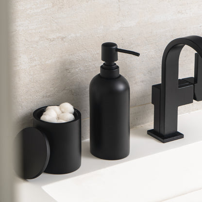 Minuit - Paint Matte Black Bathroom Accessories Set